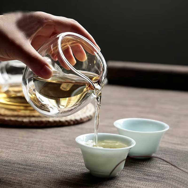 200ml Double Wall Glass Cup with Spout – Heat Resistant Borosilicate Glass for Tea or Tealight Candle