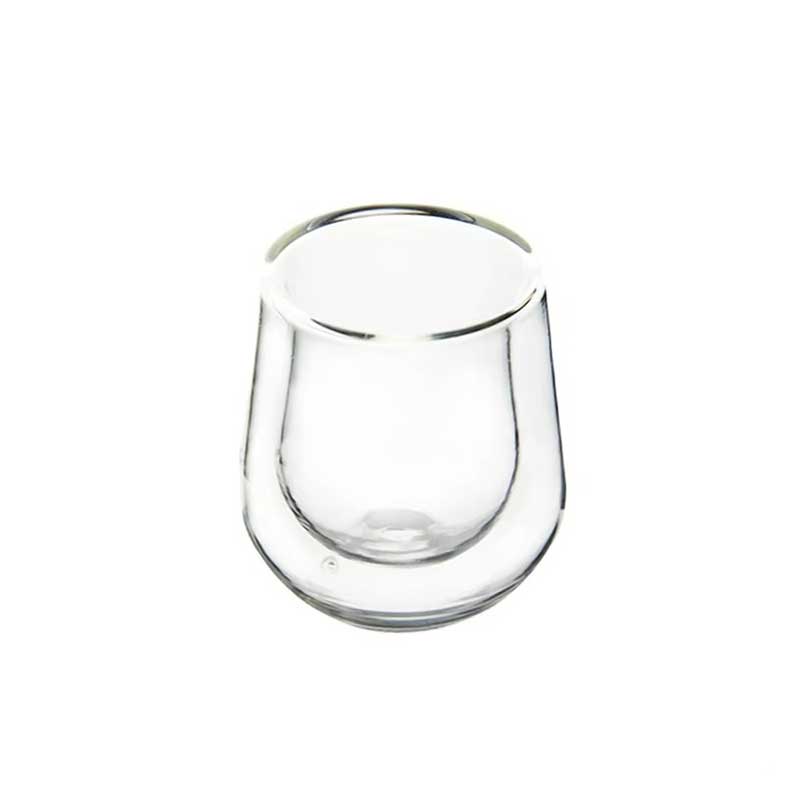 80ml Double Wall Espresso Cup – Mini Modern Antique Glass Coffee Mug