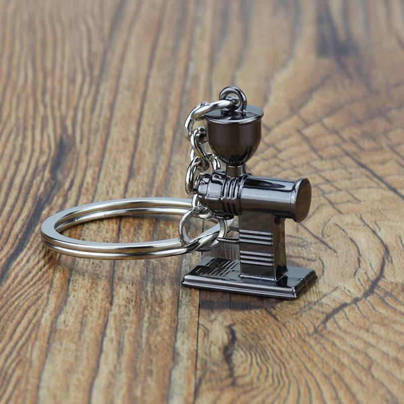 Coffee Grinder Keyring – Miniature Barista Accessory for Coffee Enthusiasts