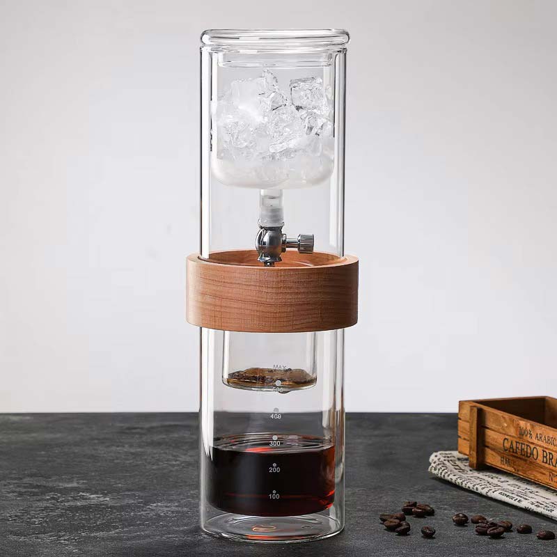 Glass Cold Brew Coffee Maker – Ice Dripper for Smooth and Refreshing Coffee