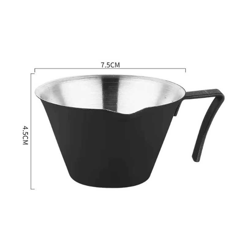 100ml Stainless Steel Espresso Measuring Cup