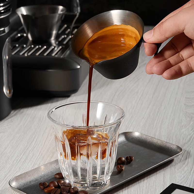 100ml Stainless Steel Espresso Measuring Cup