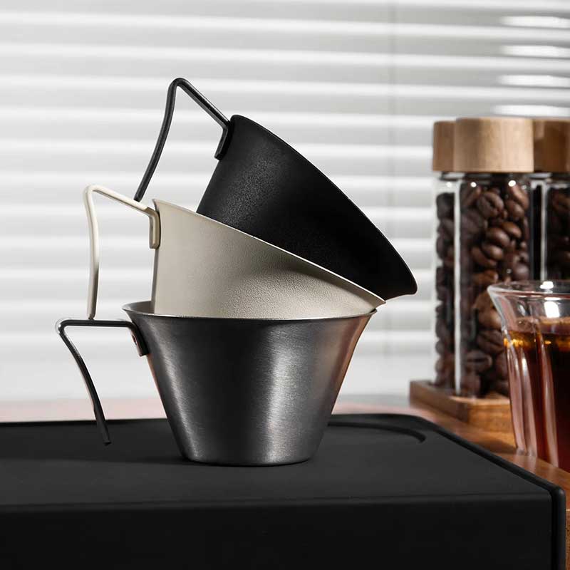 100ml Stainless Steel Espresso Measuring Cup