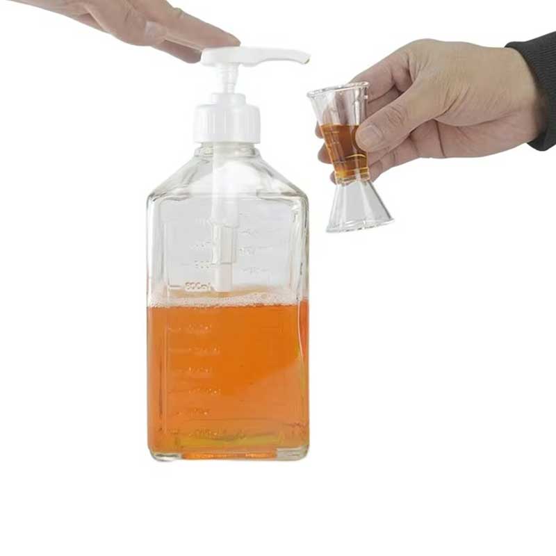 1100ml Syrup Pump Bottle for Coffee & Beverage Use