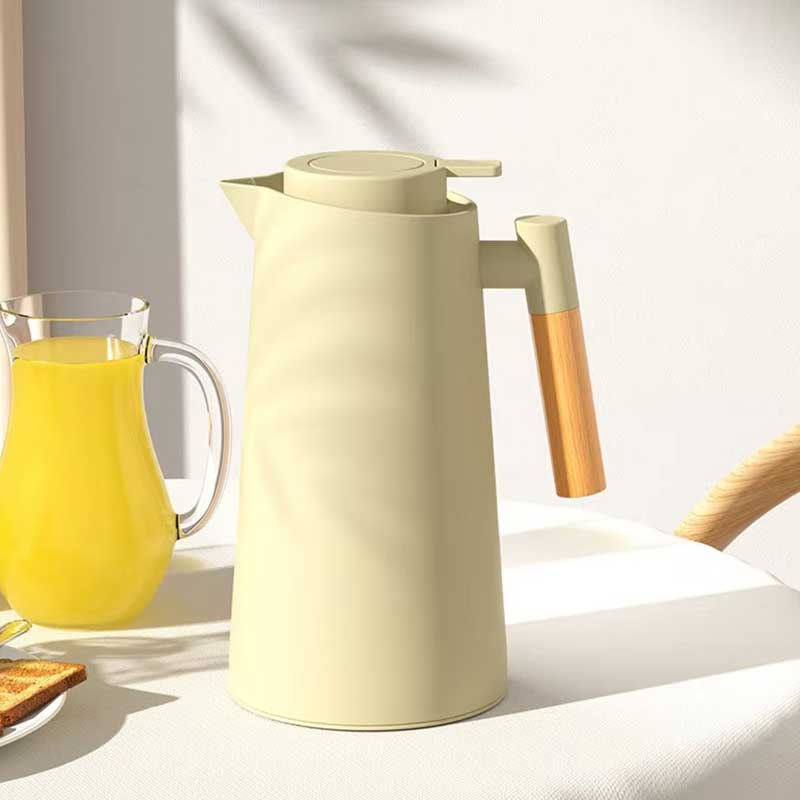 1L Insulated Glass Coffee Pot