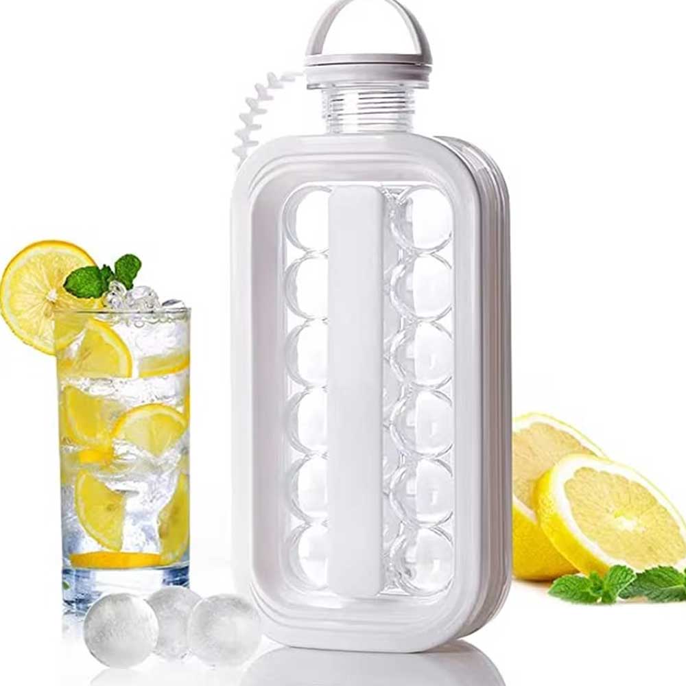 2-in-1 Portable Ice Ball Maker Bottle