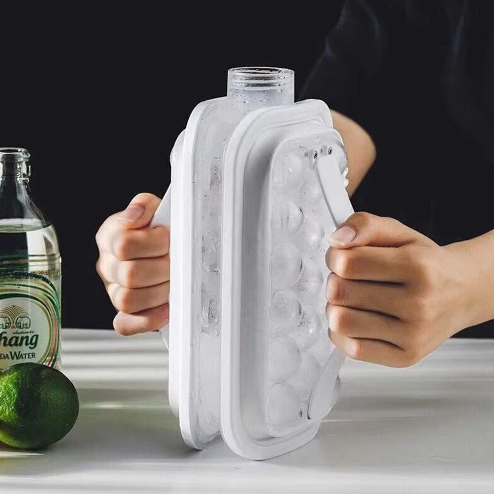 2-in-1 Portable Ice Ball Maker Bottle