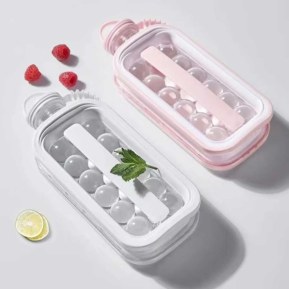 2-in-1 Portable Ice Ball Maker Bottle