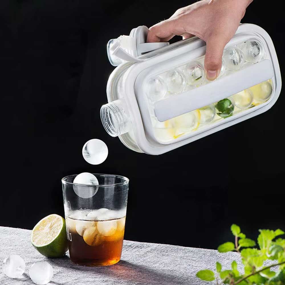 2-in-1 Portable Ice Ball Maker Bottle