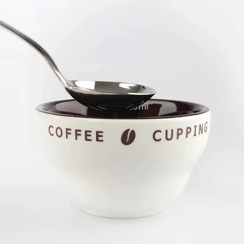 200ML Ceramic Espresso Cupping Cup – Coffee Measuring Bowl for Tasting and Brewing