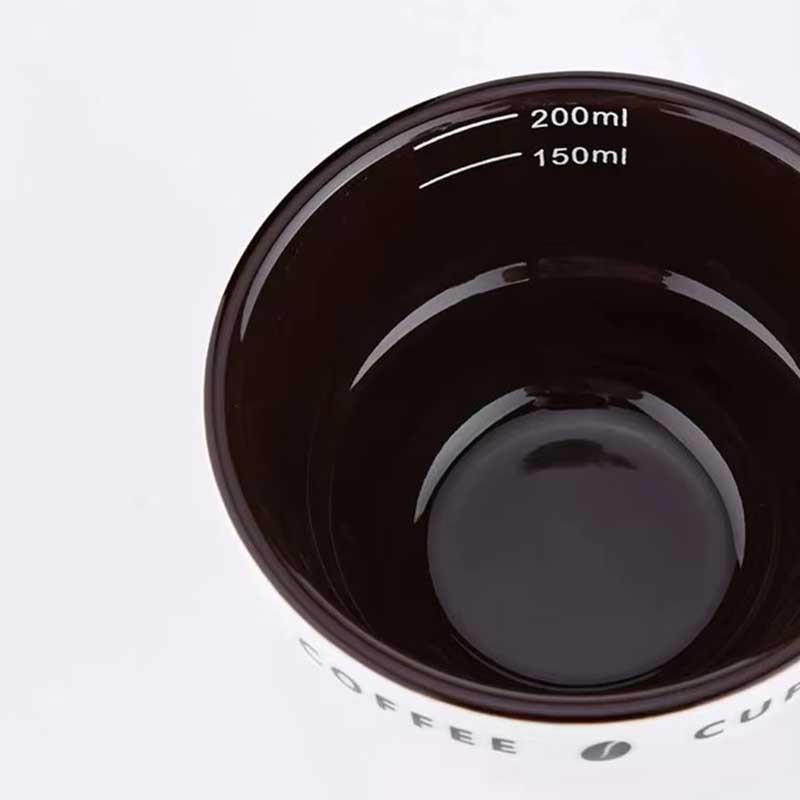 200ML Ceramic Espresso Cupping Cup – Coffee Measuring Bowl for Tasting and Brewing