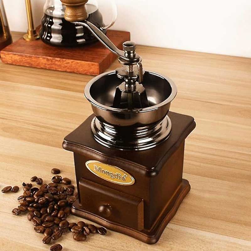 350ml French Press Coffee Maker with Wooden Handle Coffee&Co.