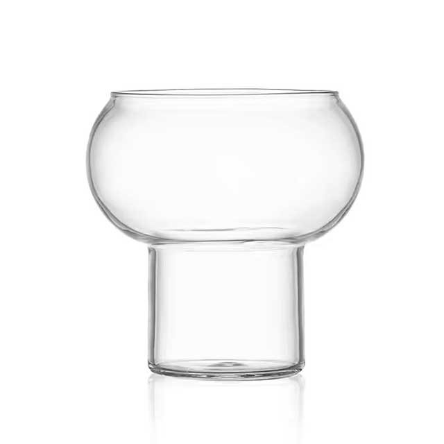 300ml Vintage Ribbed Glass Cups – Unique Matcha & Cocktail Glasses for Iced Coffee, Juice, Milk & Beverages