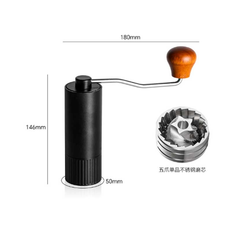 Aluminum Alloy Manual Coffee Grinder