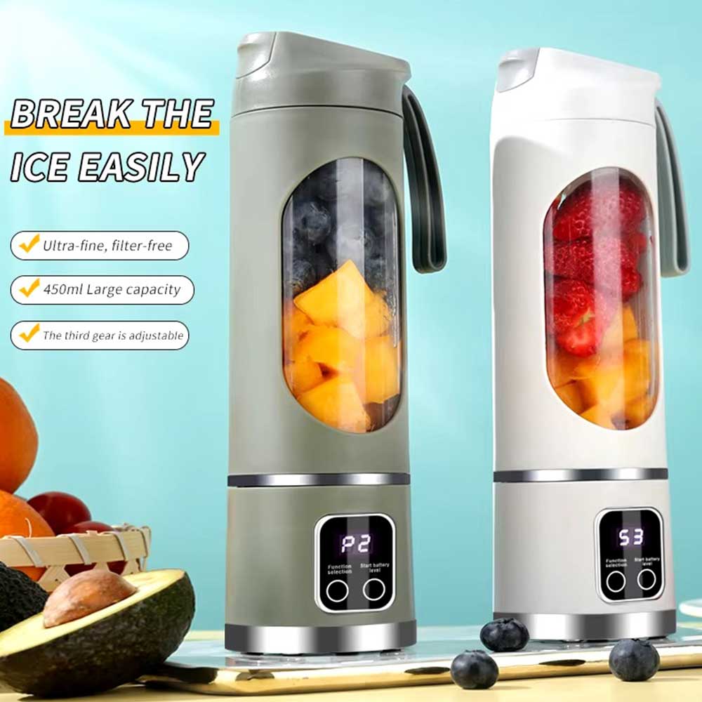 450ml Portable USB Rechargeable Juicer Blender