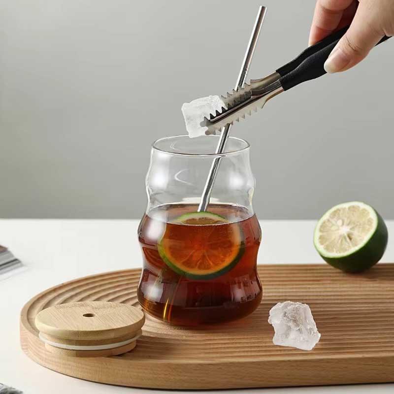 500ml Portable Glass Cup with Straw and Bamboo Lid – Ideal for Coffee, Milk, Juice, and Cold Drinks

