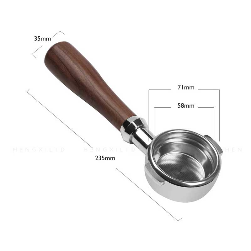 58mm E61 Group Head Bottomless Espresso Portafilter Coffee&Co.