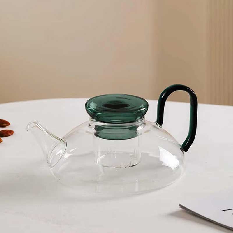 600ml Borosilicate Glass Coffee & Tea Maker with Filter