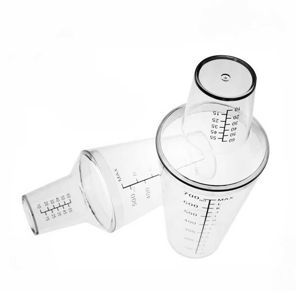 700ml Reusable Drink Mixing Shaker Bottle