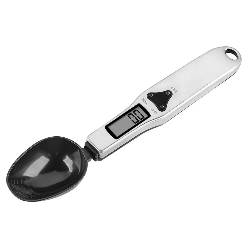 Adjustable Measuring Spoon – Plastic TRP Kitchen Gadget with Scale for Coffee, Salt & Baking