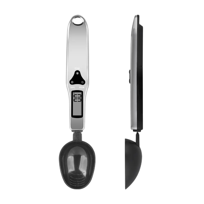 Adjustable Measuring Spoon – Plastic TRP Kitchen Gadget with Scale for Coffee, Salt & Baking