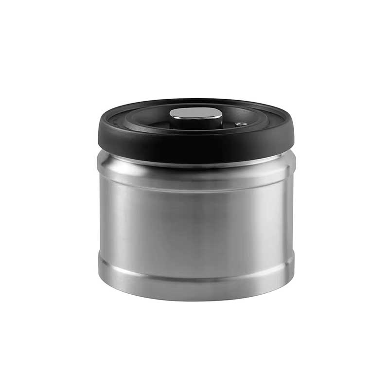 Stainless Steel Airtight Coffee Canister with CO2 Valve
