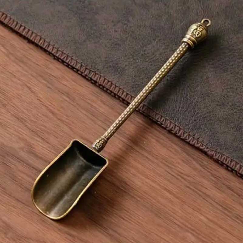 Alloy Tea Scoop Measuring Spoon for Kung Fu Tea