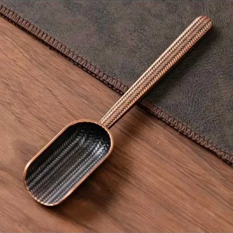 Alloy Tea Scoop Measuring Spoon for Kung Fu Tea