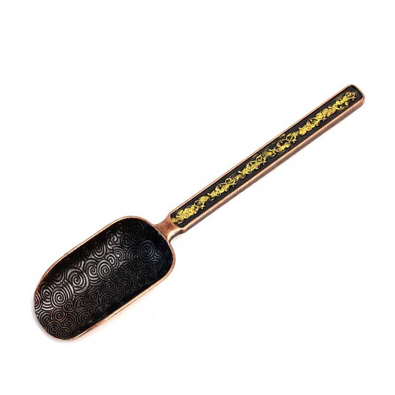 Alloy Tea Scoop Measuring Spoon for Kung Fu Tea