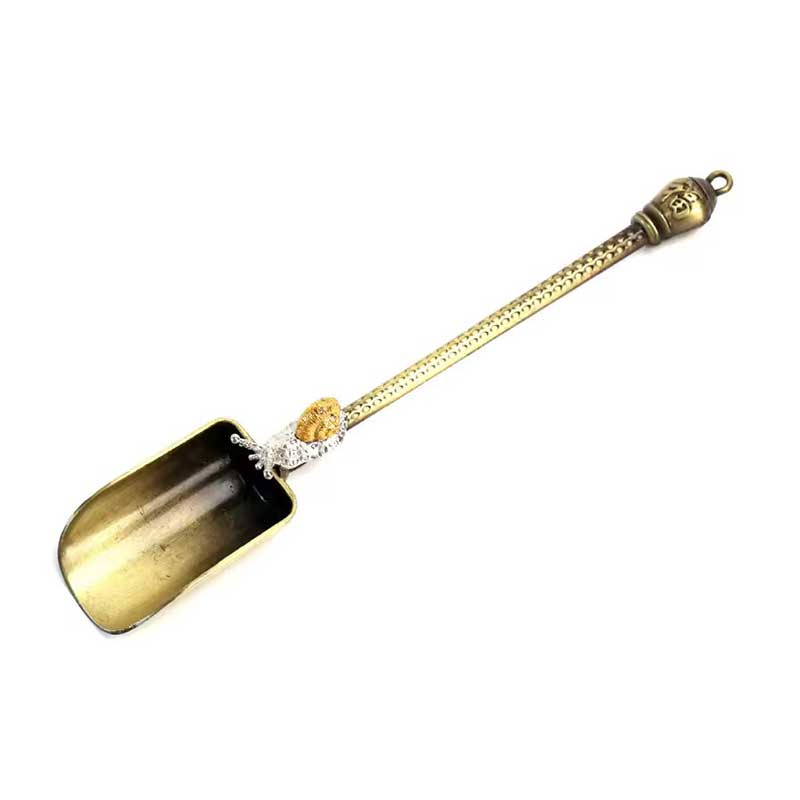 Alloy Tea Scoop Measuring Spoon for Kung Fu Tea