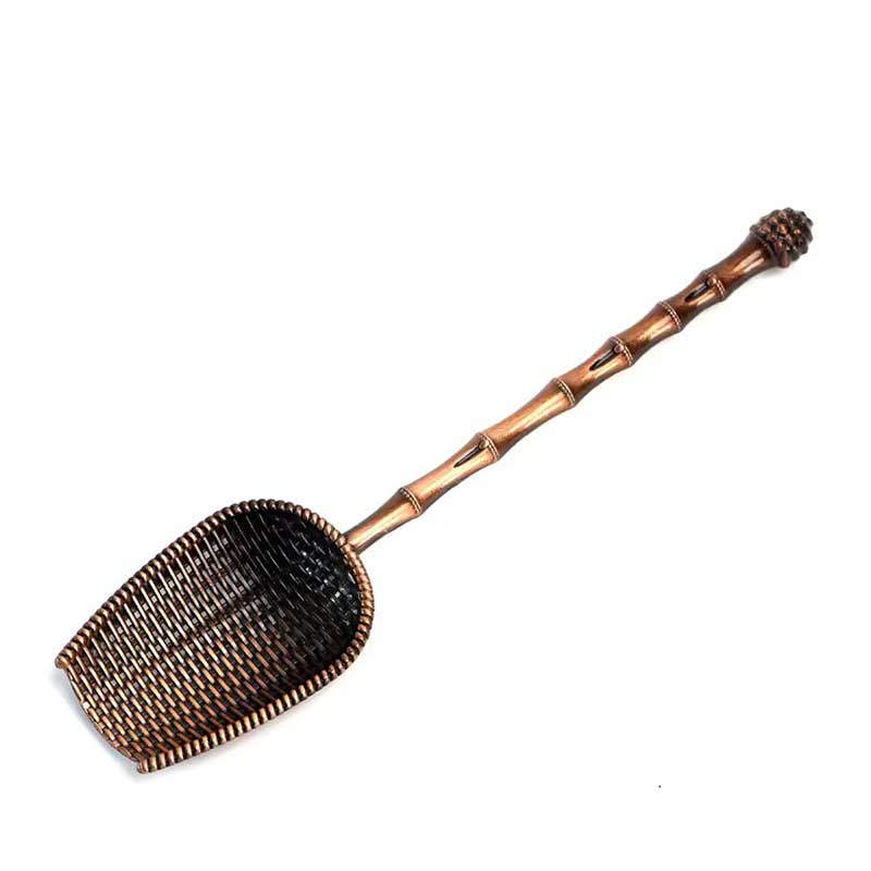 Alloy Tea Scoop Measuring Spoon for Kung Fu Tea