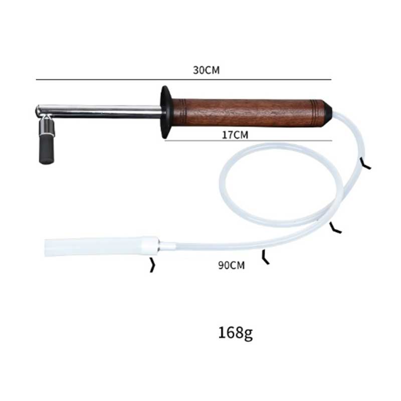 Aluminum Coffee Machine Cleaning Brush