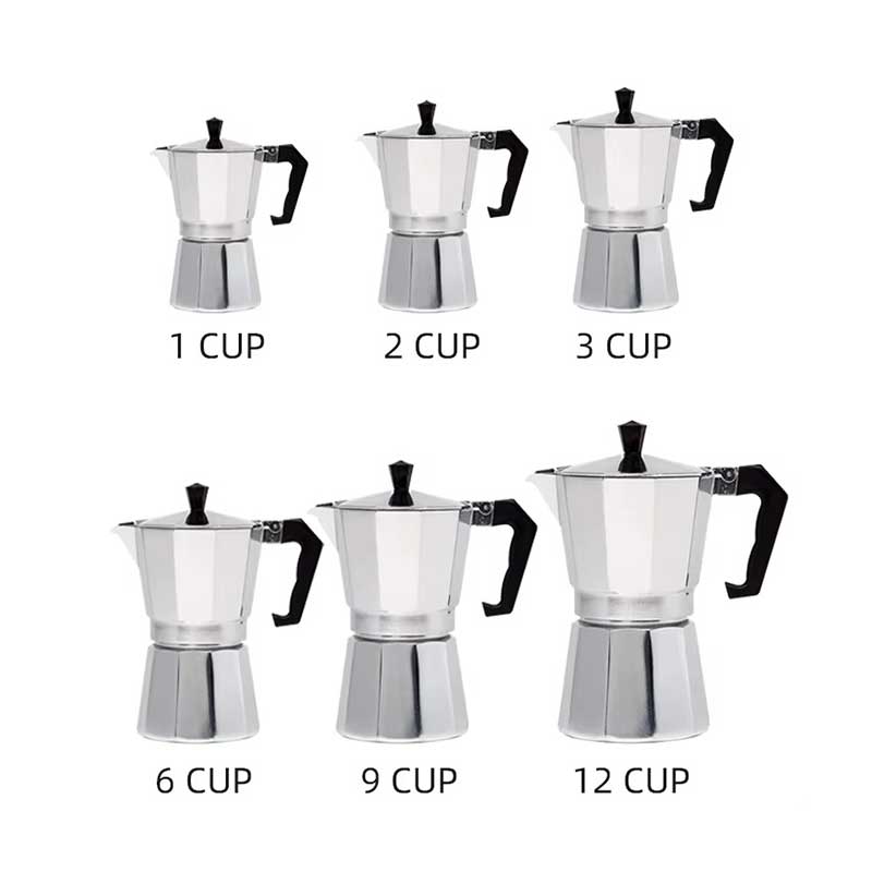 Aluminum Italian-style Moka Pot