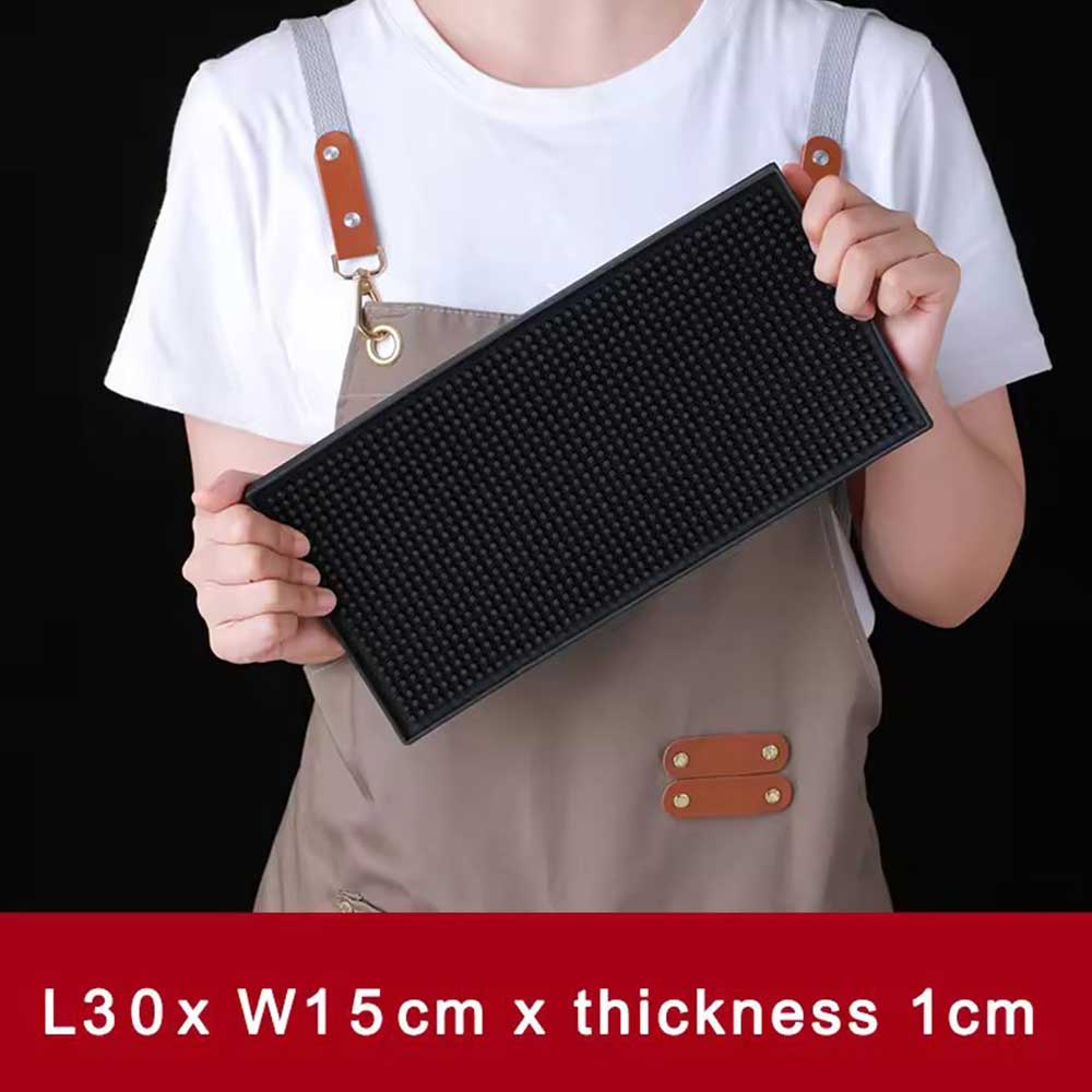 Anti-Slip Rubber Bar Mat for Coffee & Beverage Stations Coffee&Co.
