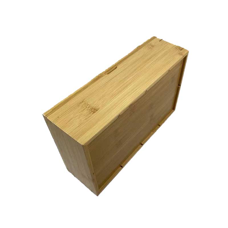 Bamboo Tea Box Organizer with 8 Compartments Coffee&Co.