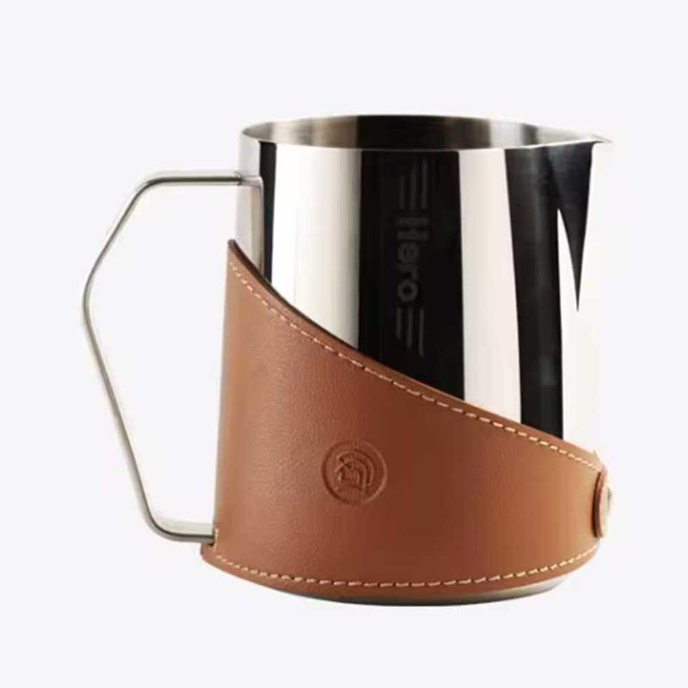 Milk Frothing Pitcher 450ml – Latte Art Jug Insulated Grip | ZeroHero