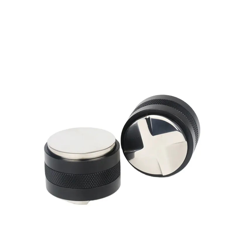 Barista Espresso Distributor – 58mm Adjustable Coffee Tamper for Precision Tamping