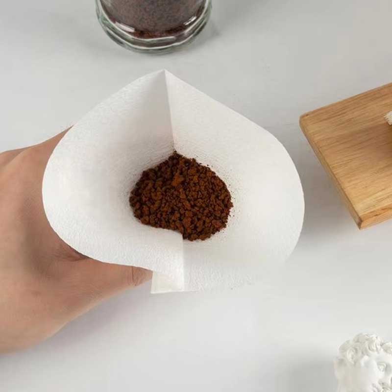 Beech Wood Coffee Filter Holder with Acrylic Lid
