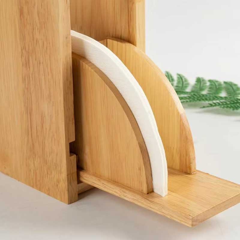 Beech Wood Coffee Filter Holder with Acrylic Lid