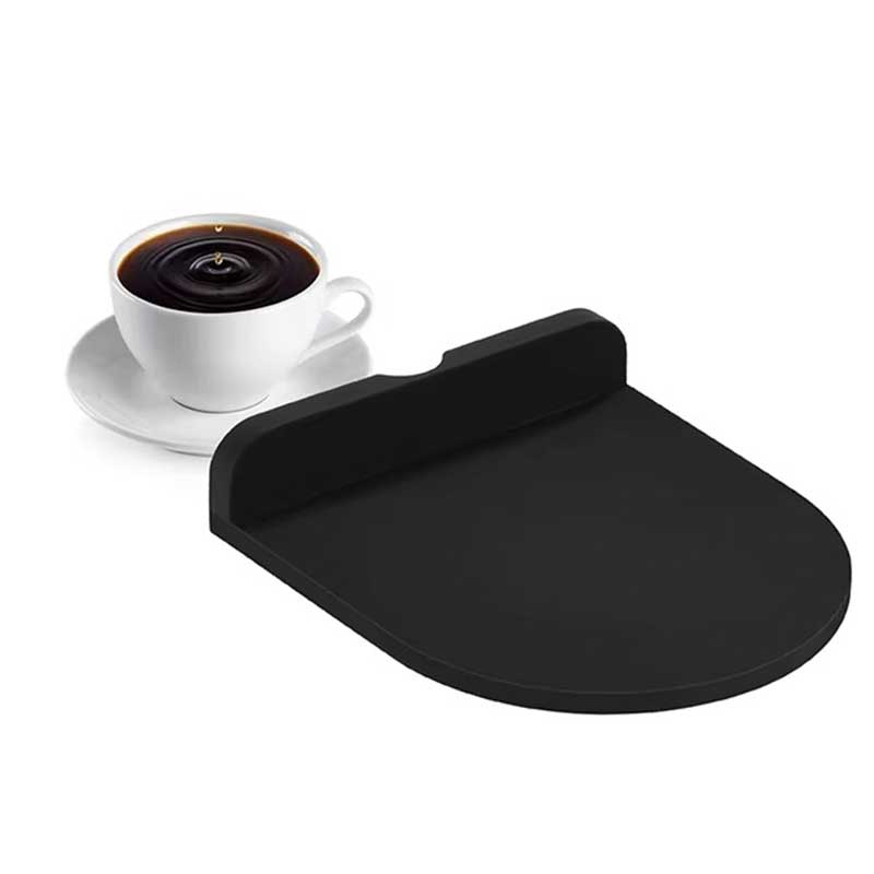 Single Black Silicone Espresso Tamper Mat