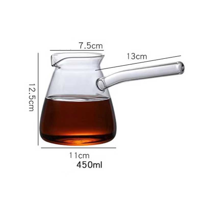 Borosilicate Glass Turkish Coffee Pot