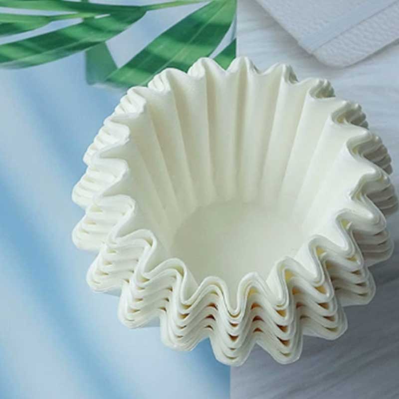 Cake Style Coffee Paper Filters – 100 Pack