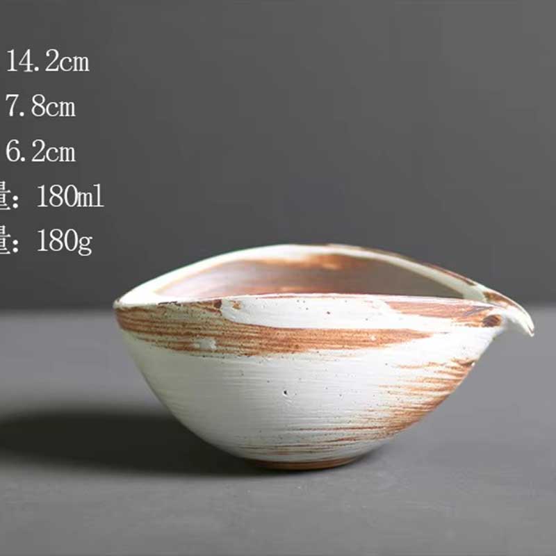 Ceramic Matcha Chawan Bowl with Spout