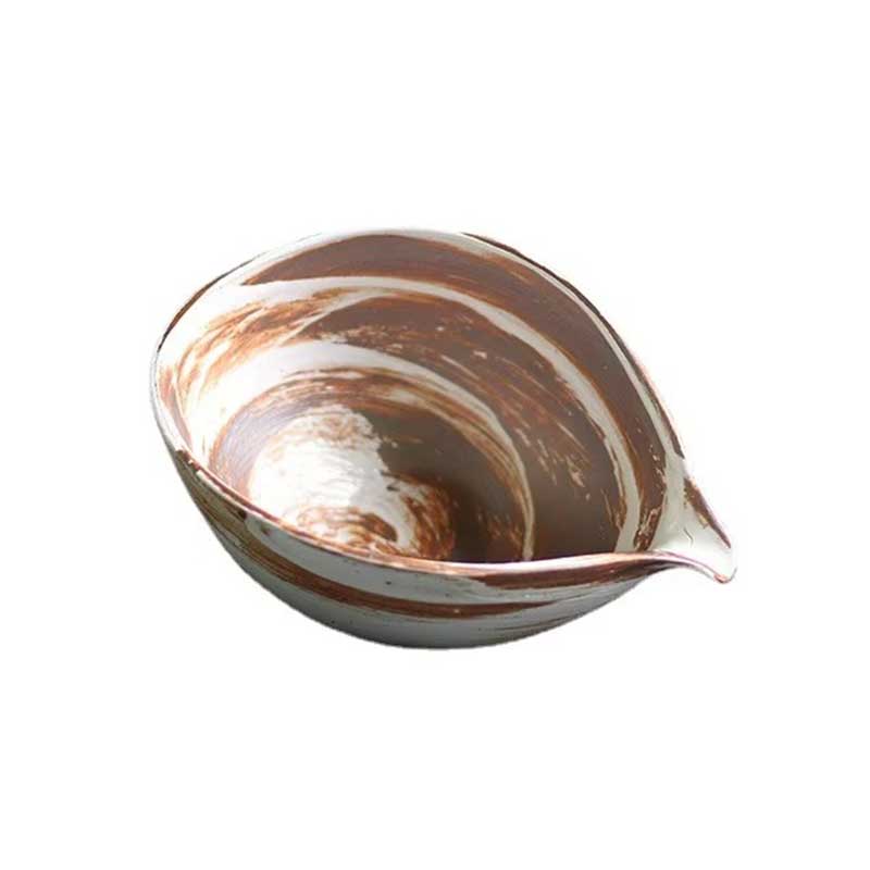 Ceramic Matcha Chawan Bowl with Spout