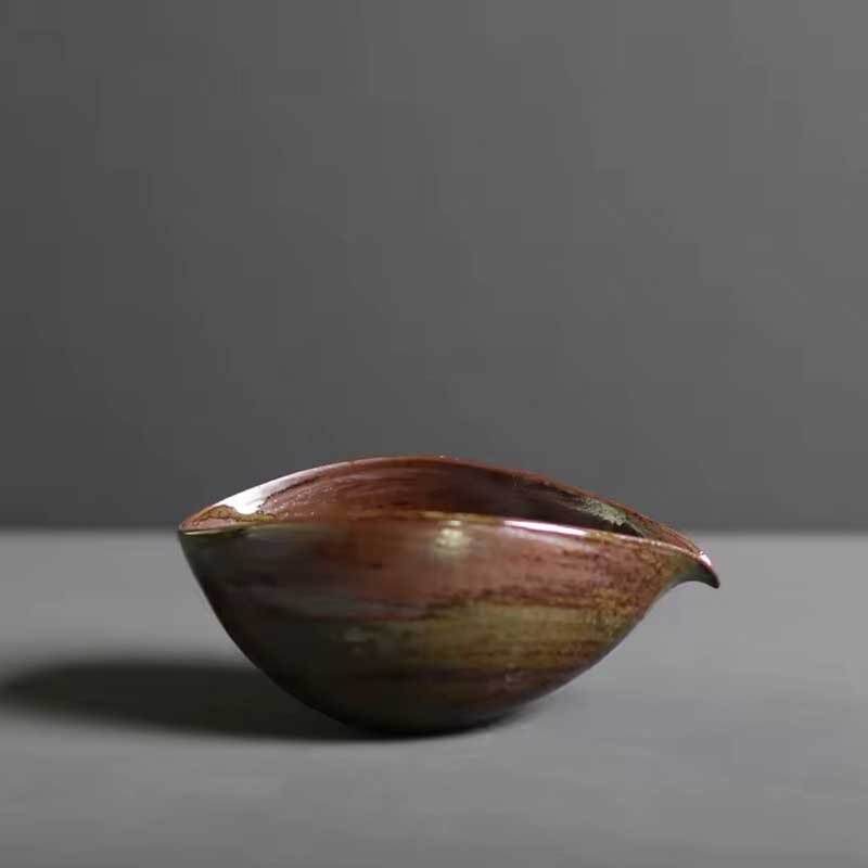 Ceramic Matcha Chawan Bowl with Spout