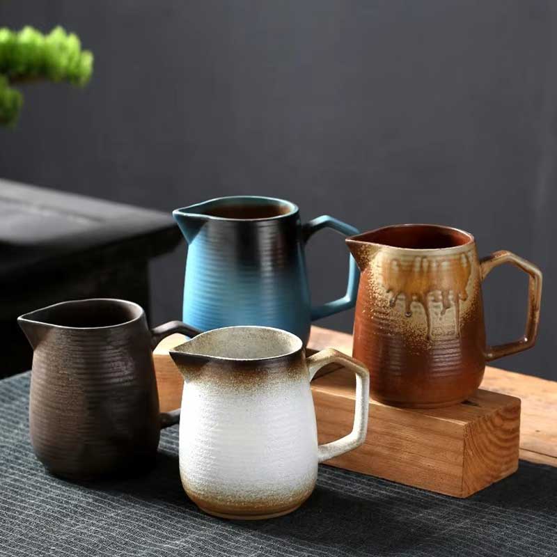 Vintage Ceramic Pour Over Coffee Maker Set