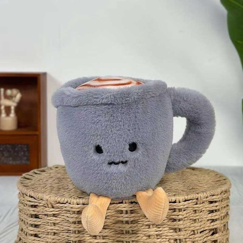 Coffee Plush Toy – Soft Stuffed Coffee Cup
