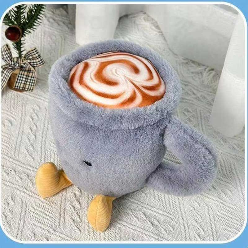 Coffee Plush Toy – Soft Stuffed Coffee Cup