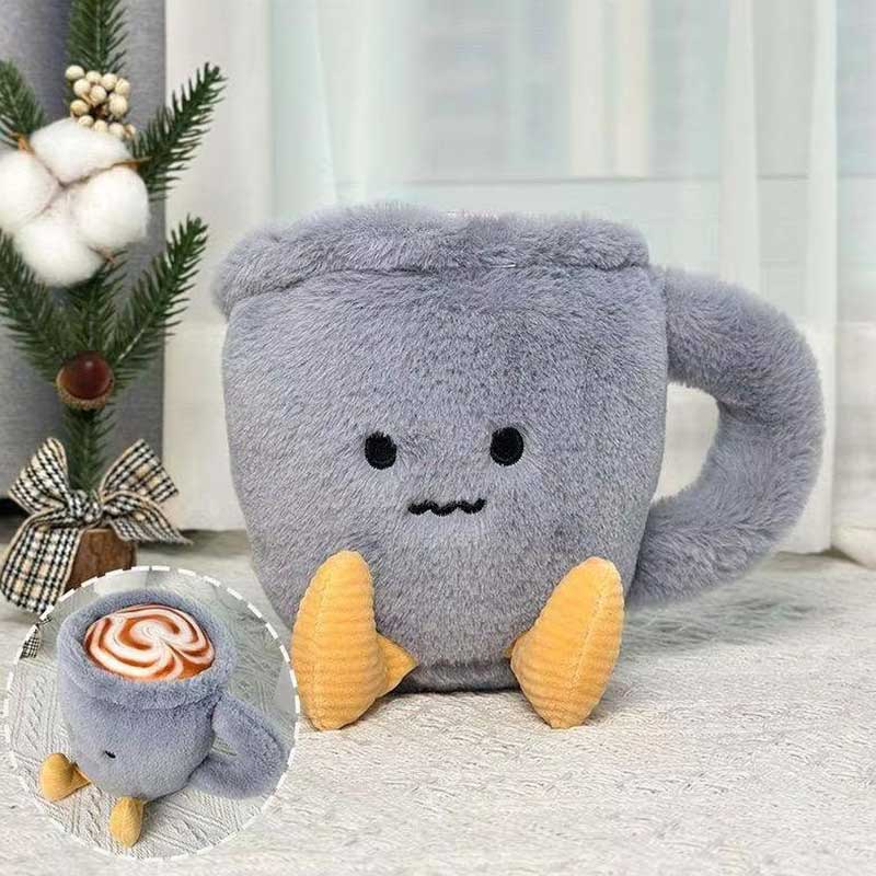 Coffee Plush Toy – Soft Stuffed Coffee Cup
