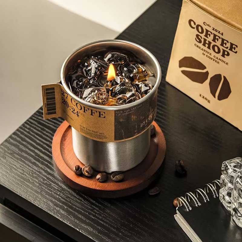 Espresso Scented Candle Gift Box – Coffee Lover Edition